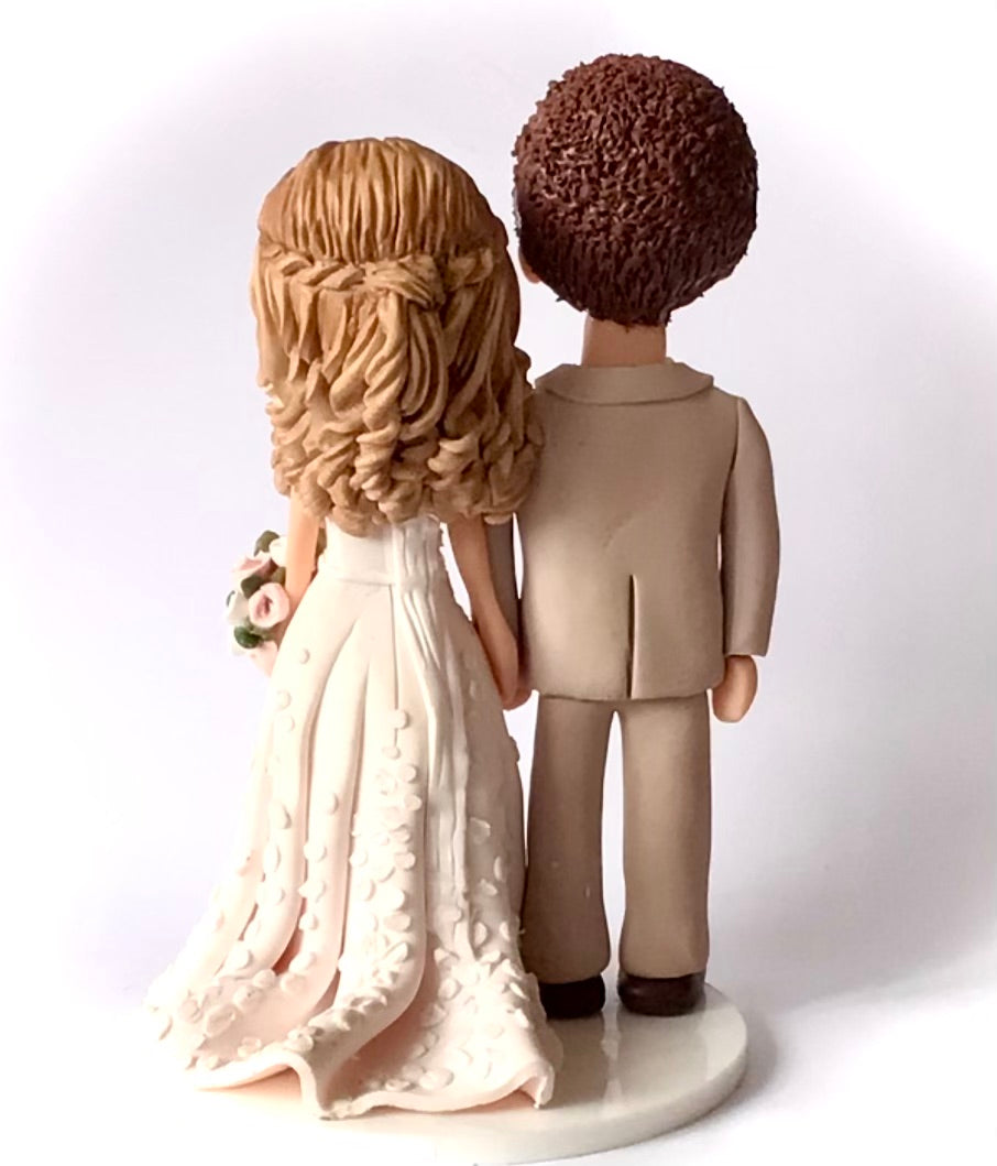 Clay wedding cake topper - Deposit (50%)