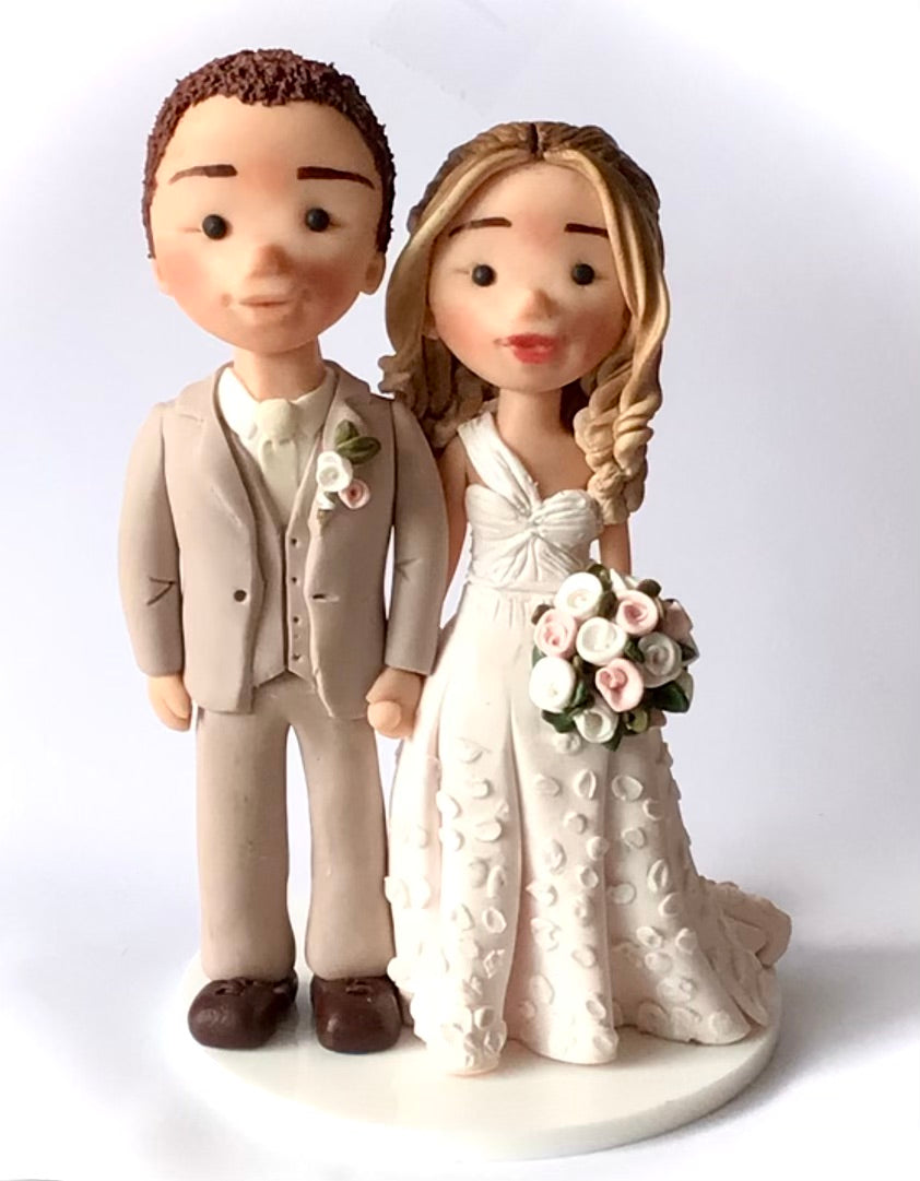 Clay wedding cake topper - Deposit (50%)